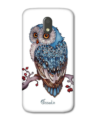 Blue Owl | Motorola E3 Power Phone Case