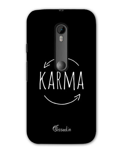 karma |  Moto G (3rd Gen)  Phone Case