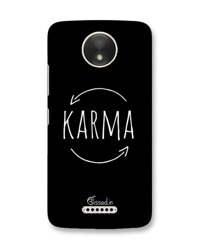 karma | Motorola Moto C Plus Phone Case
