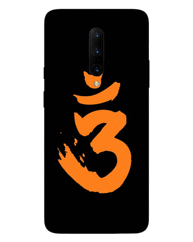 Saffron AUM the un-struck sound | OnePlus 7 Pro Phone Case