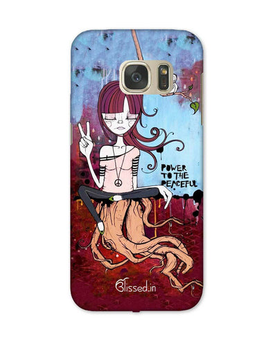 Power to the peaceful | Samsung Galaxy Note S7 Phone Case