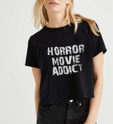 Horror Movie Addict |  Woman's Half Sleeve Top