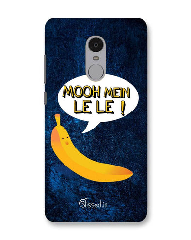 Mooh mein le le | Xiaomi Redmi Note4 Phone case