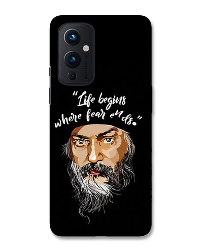 Osho: life and fear |  OnePlus 9 Phone Case