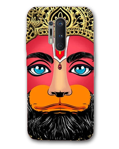 Jai Sri Ram -  Hanuman White | oneplus 8 pro Phone Case
