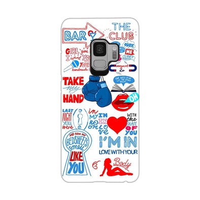 Shape of you - White | Samsung Galaxy S9 Phone Case