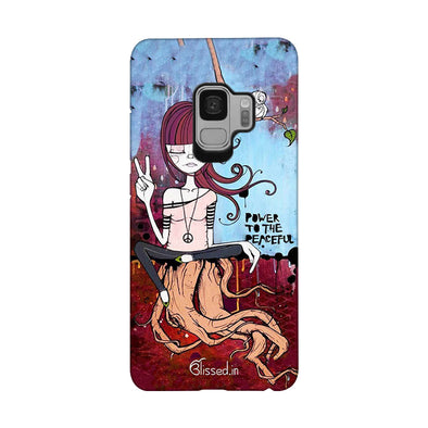 Power to the peaceful | Samsung Galaxy S9 Phone Case