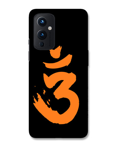 Saffron AUM the un-struck sound | OnePlus 9  Phone Case