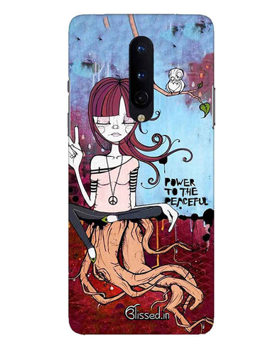 Power to the peaceful | one plus 8 Phone Case