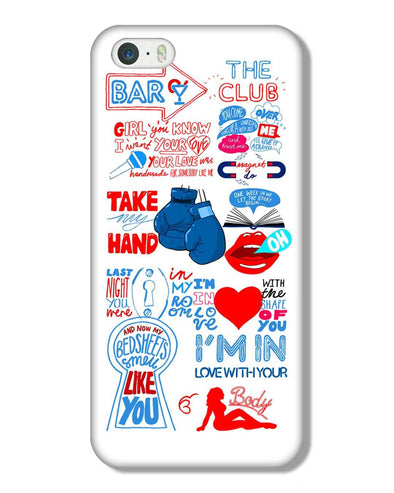 Shape of you - White | iPhone 5S Phone Case