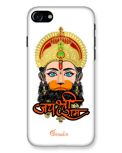 Jai Sri Ram -  Hanuman White | iPhone 7 Phone Case