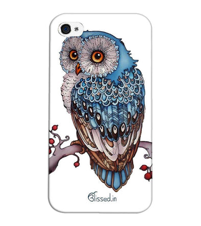 Blue Owl | iphone 4 Phone Case