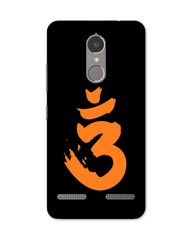Saffron AUM the un-struck sound | Lenovo K6 Power  Phone Case