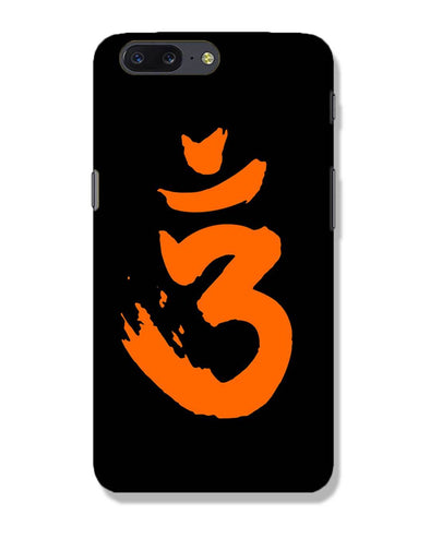 Saffron AUM the un-struck sound | OnePlus 5  Phone Case