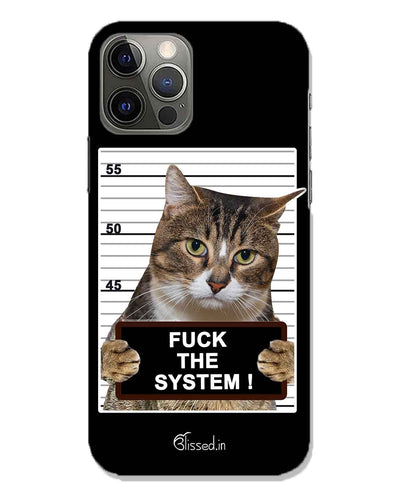 F*CK THE SYSTEM  | iphone 12 pro max  Phone Case