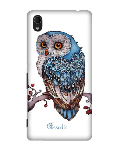 Blue Owl | SONY XPERIA M4 AQUA Phone Case