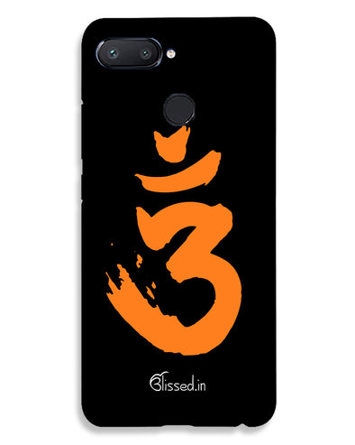 Saffron AUM the un-struck sound | Redmi 6 Pro Phone Case