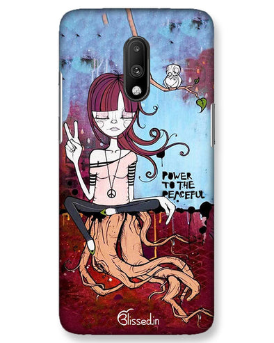 Power to the peaceful | One Plus 7 Phone Case