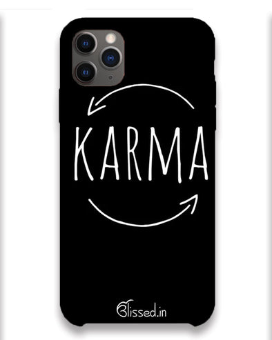 karma | iPhone 11 pro max Phone Case