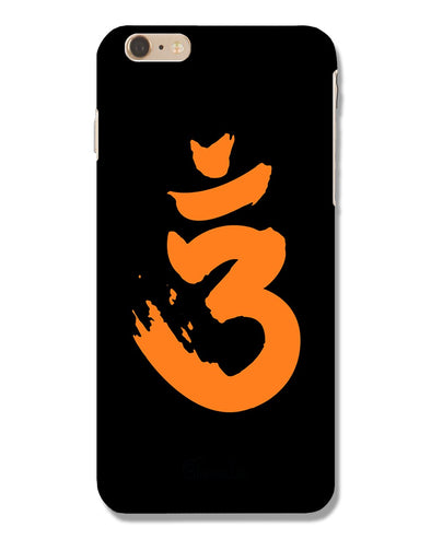 Saffron AUM the un-struck sound | iPhone 6 Plus Phone Case