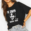 If 2020 had face | Half sleeve black Tshirt