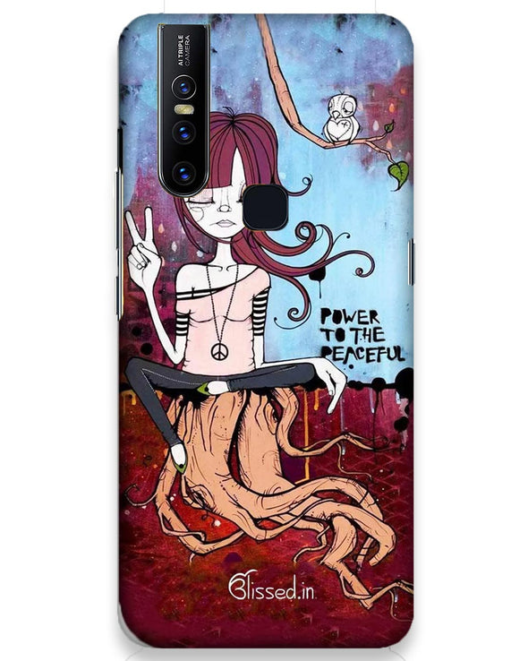 POWER TO THE PEACEFUL |  Vivo V15  Phone Case