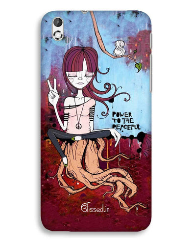 Power to the peaceful | HTC Desire 816 Phone Case