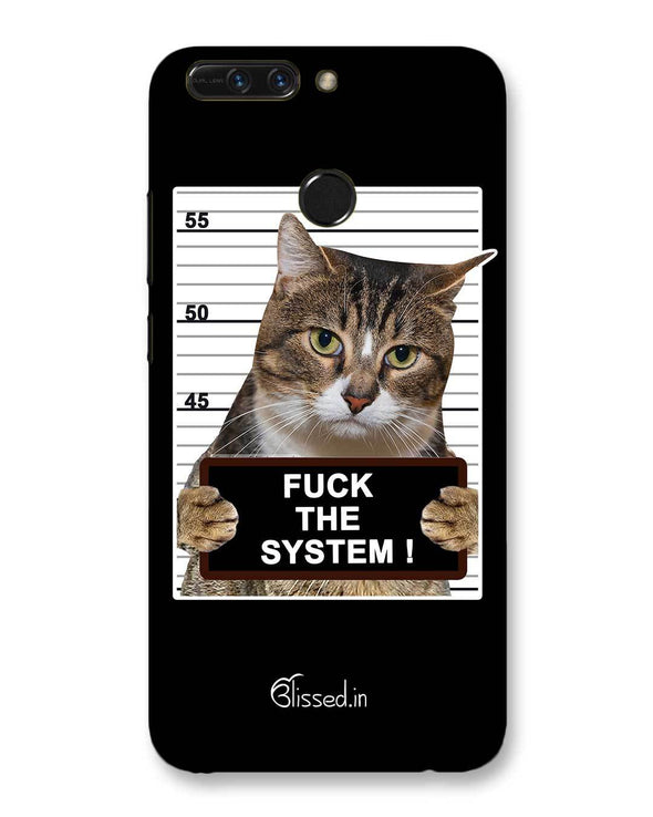 F*CK THE SYSTEM | HUAWEI Honor 8 Pro Phone Case