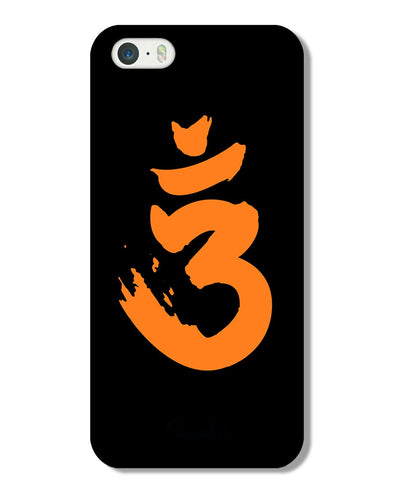Saffron AUM the un-struck sound | IPhone 5s  Phone Case