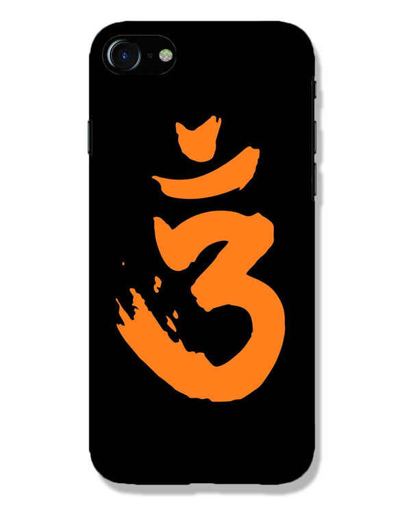 Saffron AUM the un-struck sound | IPhone 8 Phone Case