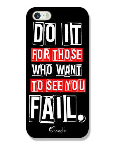 Do It For Those | iPhone SE Phone Case