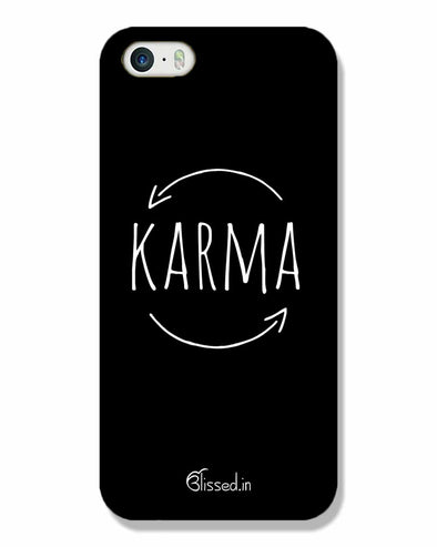 karma | iPhone SE Phone Case