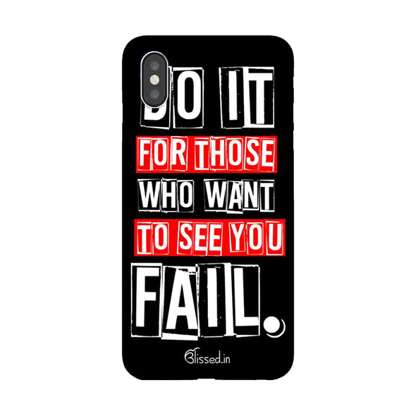 Do It For Those |  iPhone XS Max Phone Case