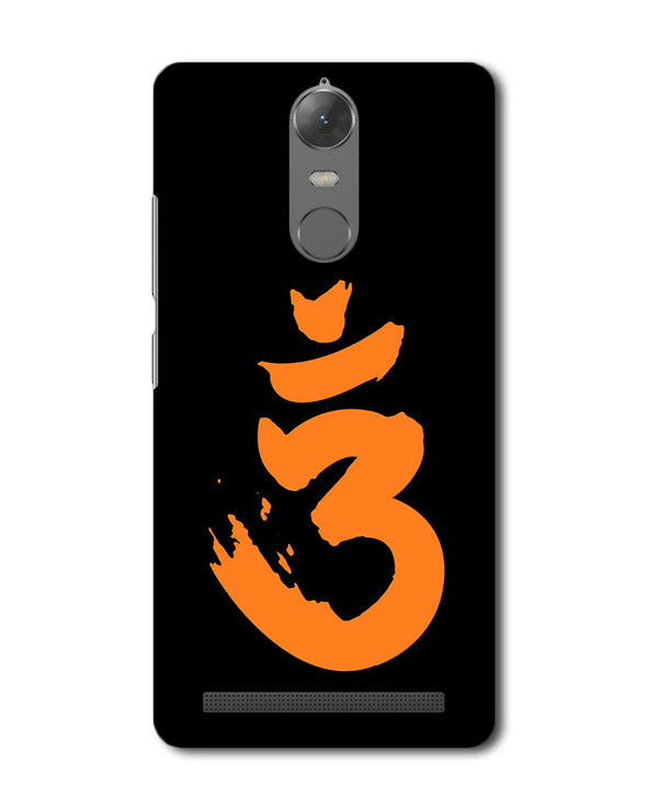 Saffron AUM the un-struck sound | Lenovo k5 Note  Phone Case
