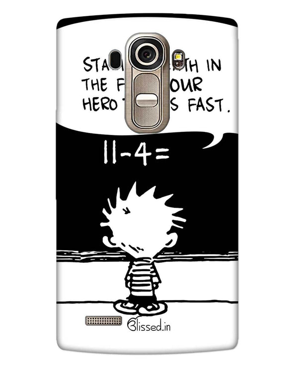 Hero  Hobbes | LG G4 Phone Case