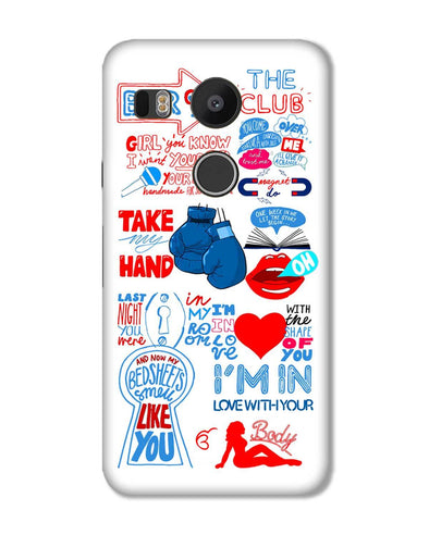 Shape of you - White | LG Nexus 5X Phone Case
