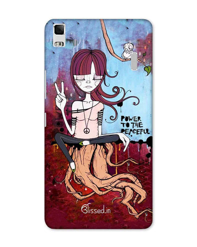 Power to the peaceful | Lenovo A700 Phone Case