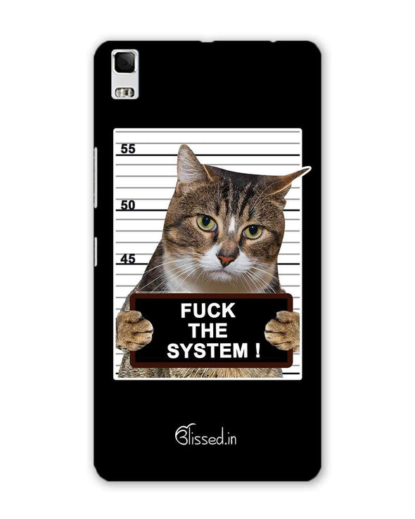 F*CK THE SYSTEM  | Lenovo K3 Note Phone Case