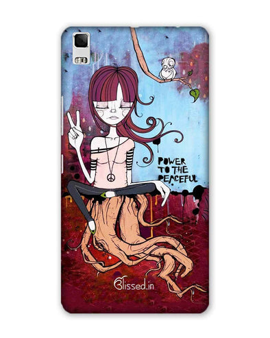 Power to the peaceful | Lenovo K3 Note Phone Case