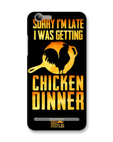 sorr i'm late, I was getting chicken Dinner |  Lenovo Vibe K5 Plus Phone Case