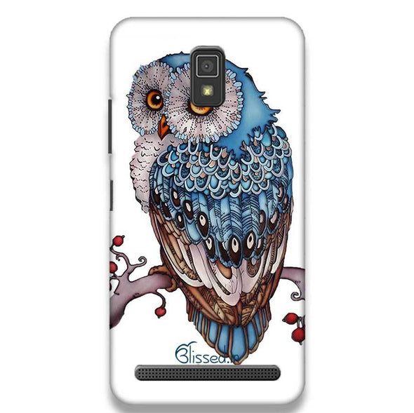 Blue Owl | LENOVO A6600 Phone Case