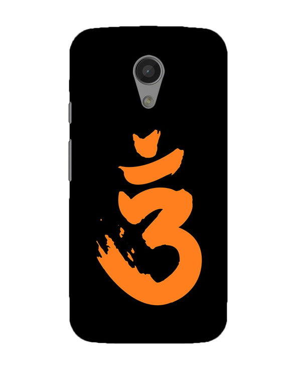 Saffron AUM the un-struck sound | Motorola G2  Phone Case