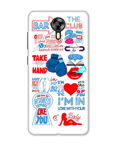 Shape of you - White | Micromax Canvas Xpress 2 Phone Case