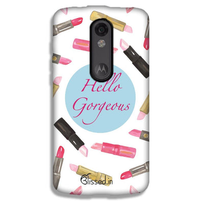 Phone Case Moto X Force Case Hello Gorgeous MOTO X FORCE Phone Case