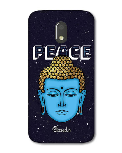 Peace of buddha | Motorola E3 Power Phone Case