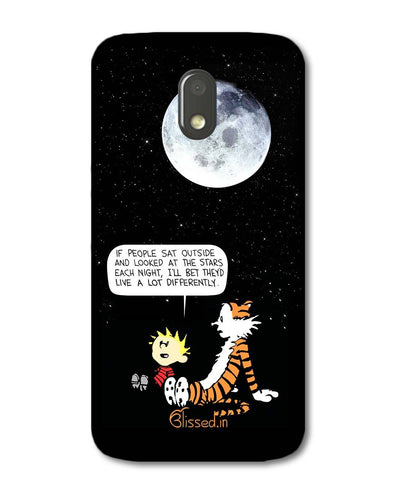 Calvin's Life Wisdom | Motorola E3 Power Phone Case