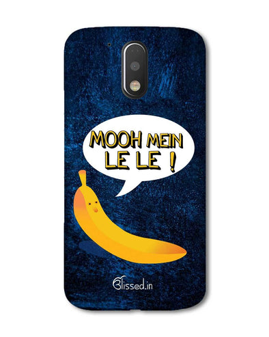 Mooh mein le le | Motorola G Plus Phone case