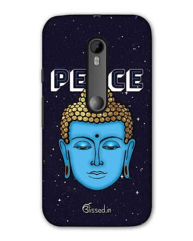 Peace of buddha | Motorola G (3rd Gen) Phone Case