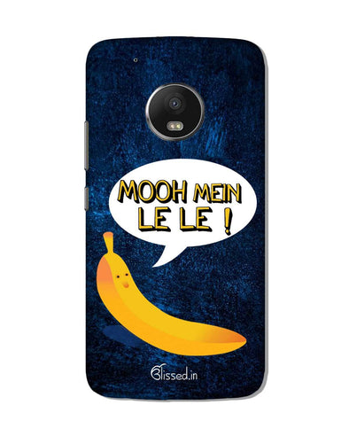 Mooh mein le le | Motorola G5 Plus Phone case