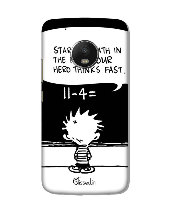 Hero Hobbes | Motorola G5 Plus Phone Case